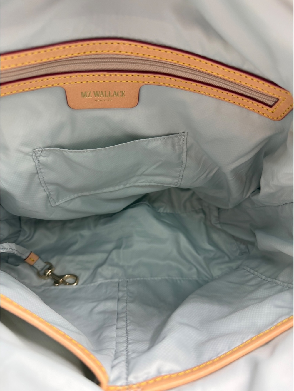 MZ Wallace True Light Denim Small Sutton Deluxe - Picture 8 of 9